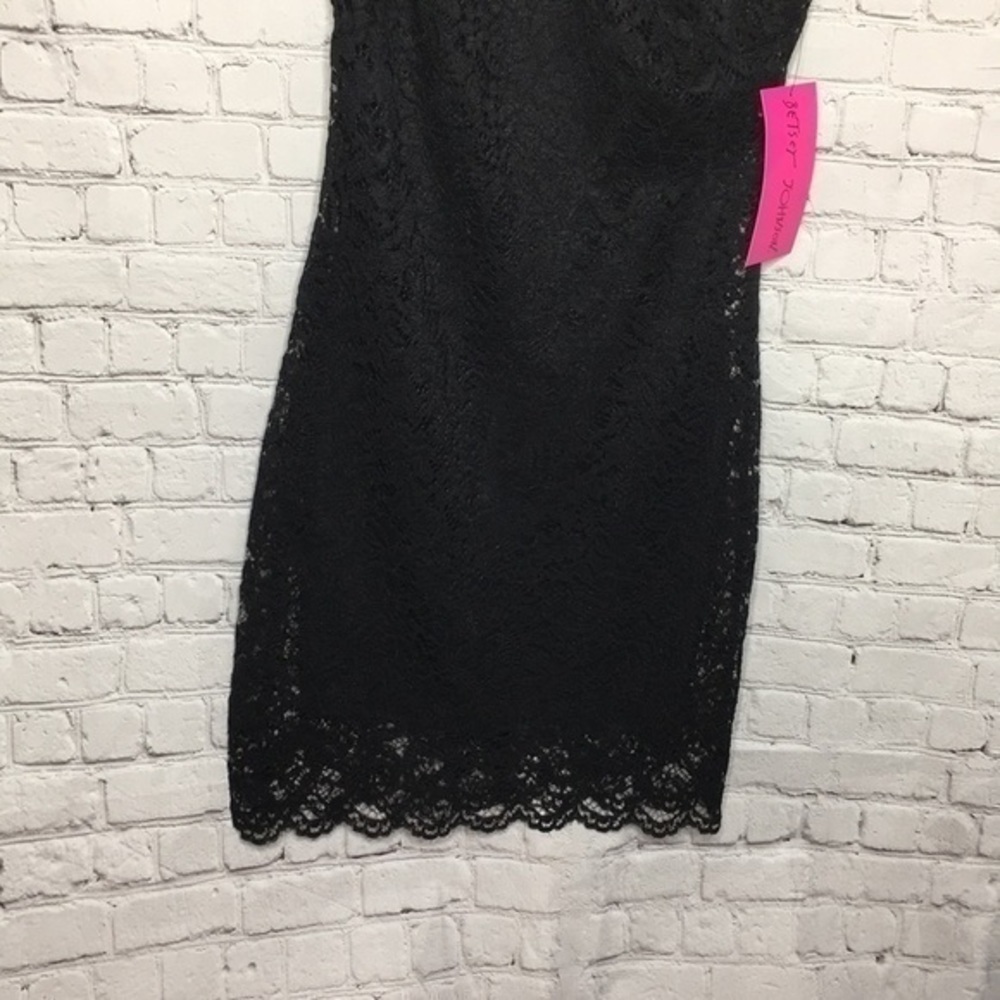 BETSEY JOHNSON jewel collar lace sheath dress - Picture 4 of 12